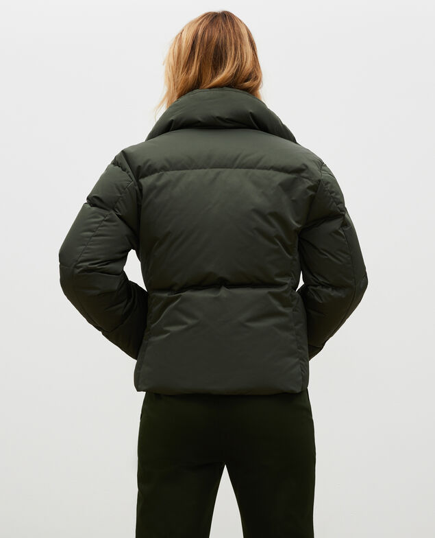MARGOTTE - Kurze Daunenjacke Military green