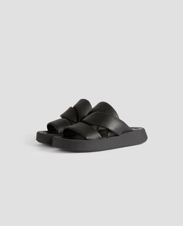 Ledersandalen H096 black