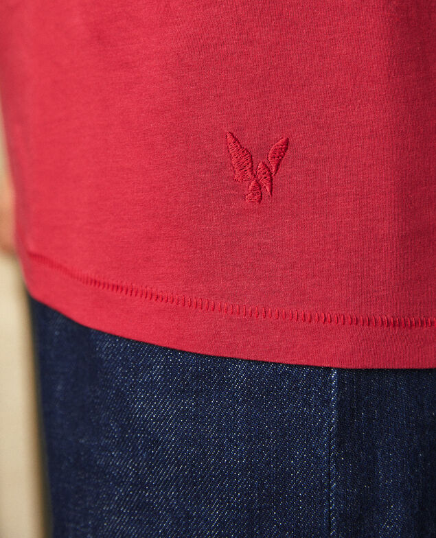 T-Shirt mit Leon-Motiv 3918 rio_red