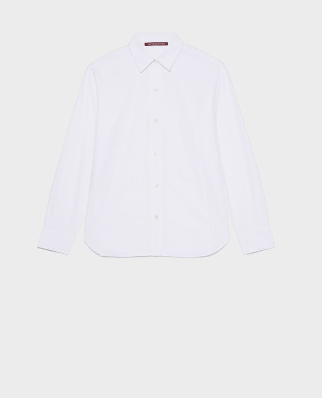 Boyish Bluse aus Baumwolle Optical white