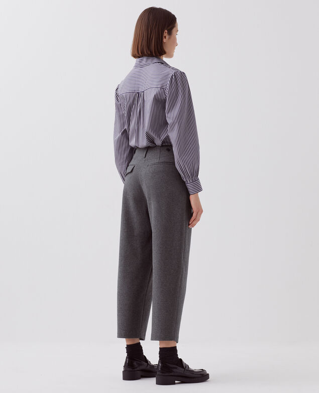 PEGGY - Karottenhose I082 grey melange