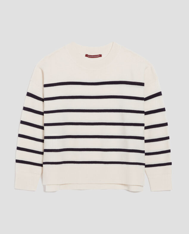 MADO - Pullover aus Merinowolle H696 st baritone blue
