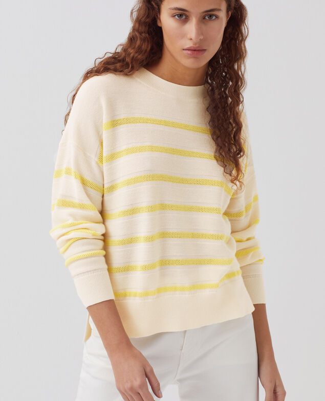 MADO - Pullover aus Merinowolle H430 st citrone