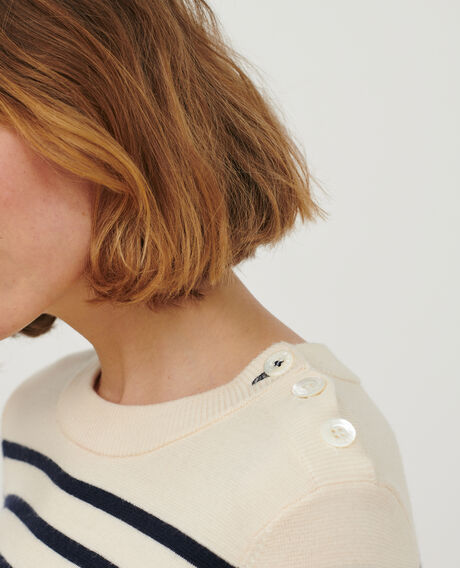 MADDY - Pullover aus Merinowolle im Marinelook Stp jtst nsky Liselle