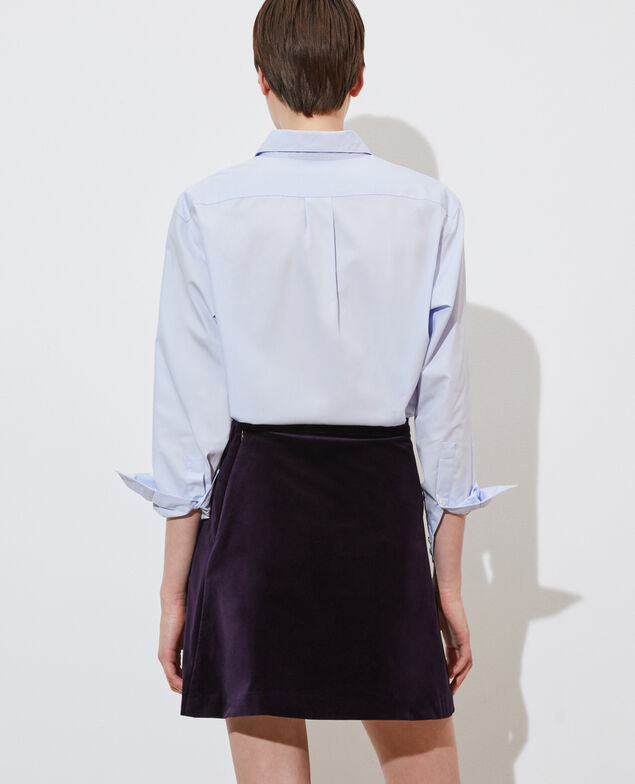 Boyish Bluse aus Baumwolle Heather