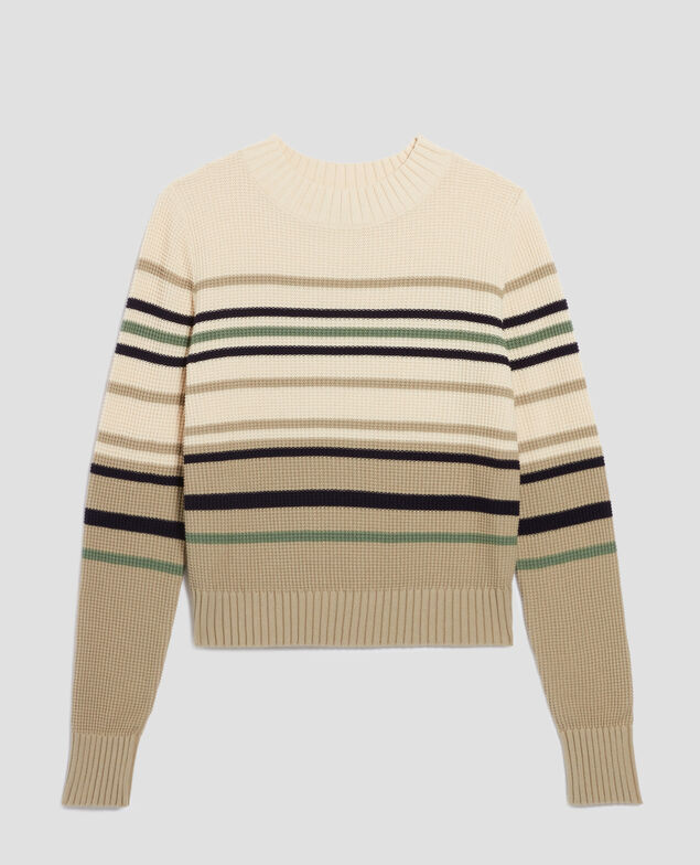 Pullover mit Rundhalsausschnitt aus Baumwolle H301 st albore terre