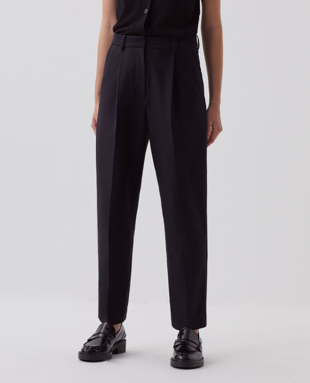 CAMILLE - Karottenhose H091 black beauty