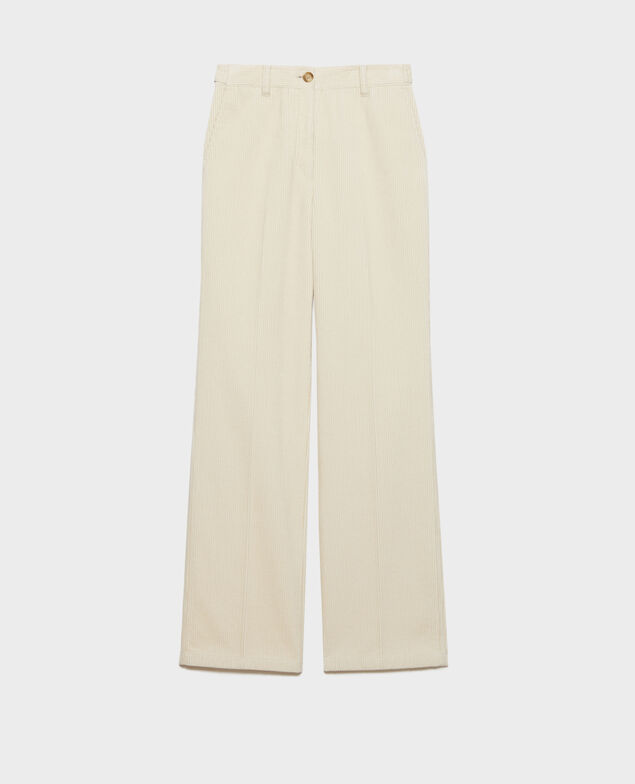 BLANDINE - Gerade Hose aus Cord