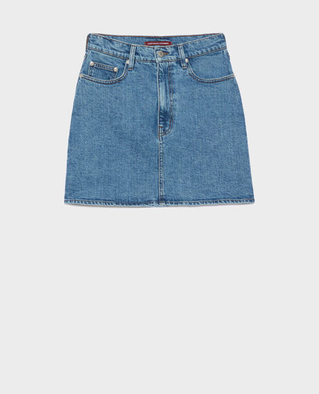 Minirock aus Jeans 0642 vintage wash denim 3sse201c64