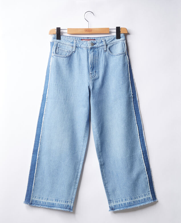 Cropped-Jeans Vintage wash