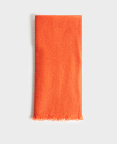 Schal aus Kaschmir 0250 tiger lily orange 2wsc122