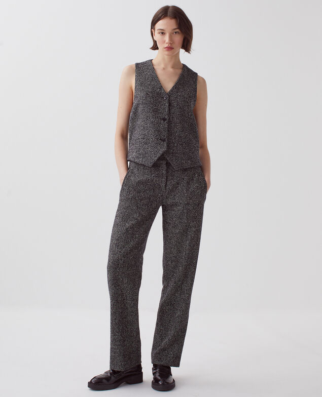 Anzugweste I097 neppie black