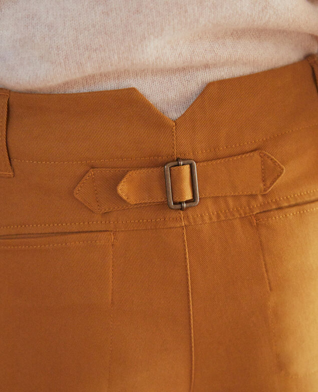 Chino-Hose Golden brown