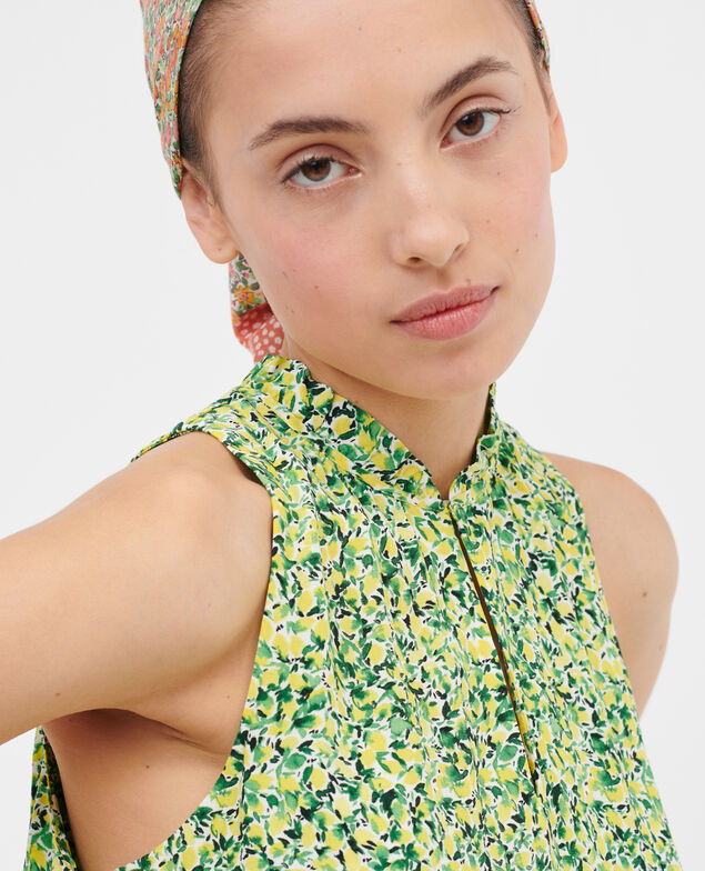Gemustertes Top 116 print yellow