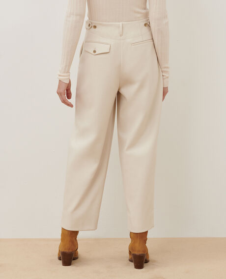 PEGGY - Karottenhose aus Mischwolle
