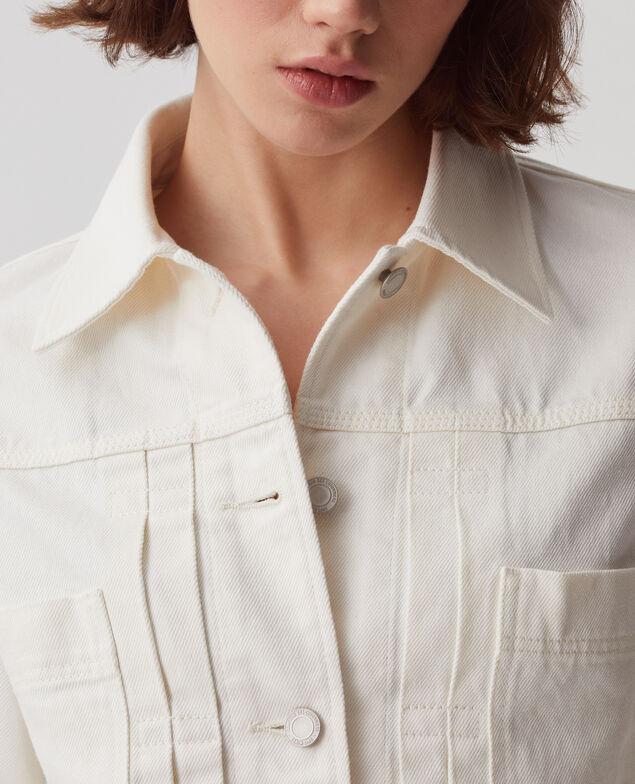 Kurze Workwear Jacke H003 white