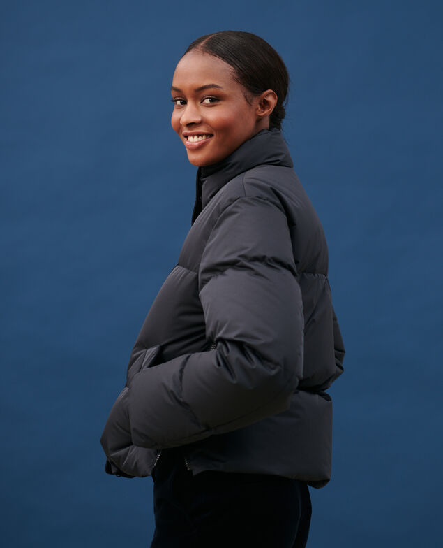 MARGOTTE - Kurze Daunenjacke 4216 black_beauty