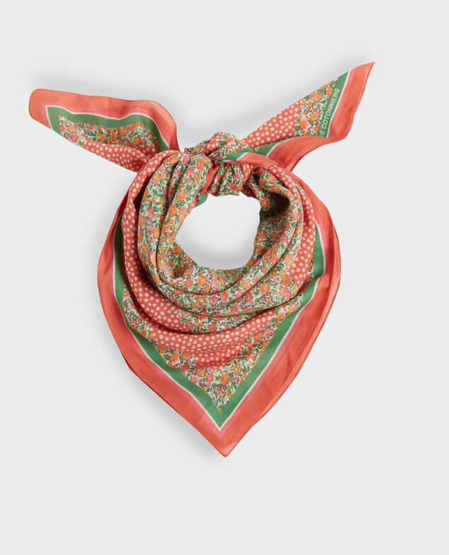 Tuch aus Baumwolle 92 print red 2sc22445