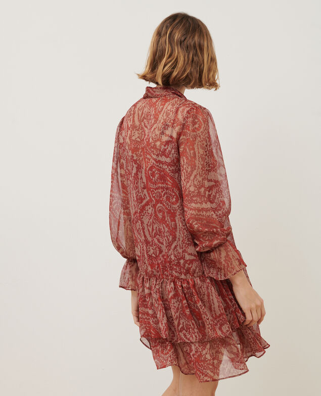 Kurzes fließendes Kleid