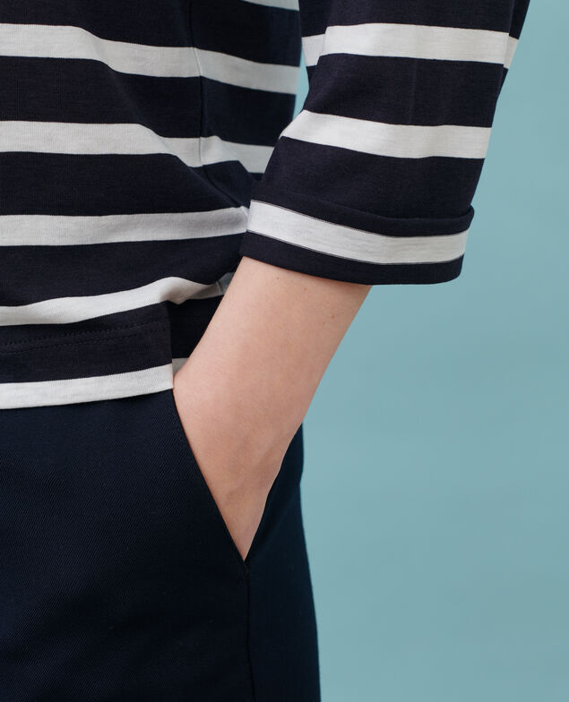Marineshirt aus Mischbaumwolle 89 stripe navy