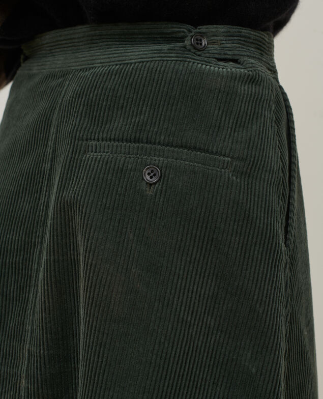 Kurzer Cordrock 8817 58 darkgreen 2wsk140c01