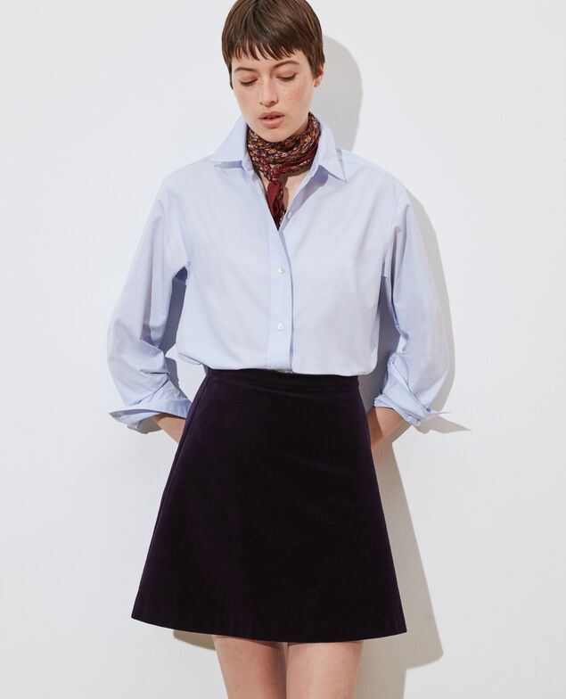 Boyish Bluse aus Baumwolle Heather