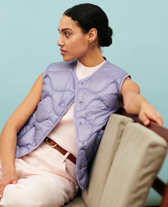 PLUME - Jacke ohne Ärmel 0720 PERSIAN VIOLET