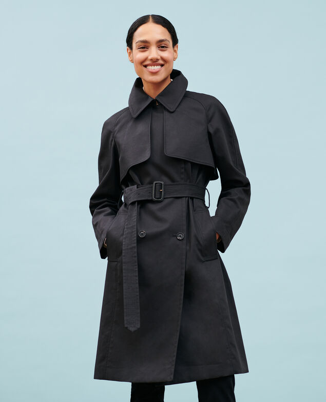 CATHERINE - Ikonischer Trenchcoat 7016c 09 black