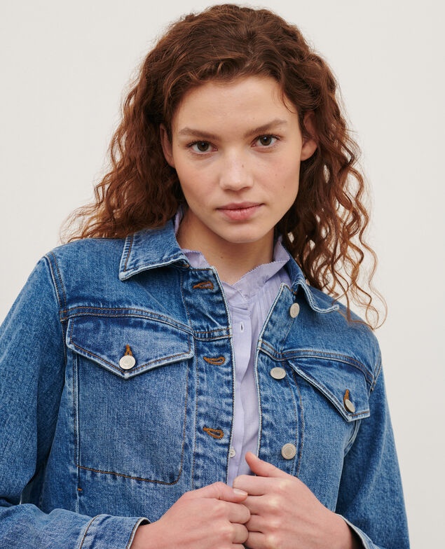 Kurze Jeansjacke