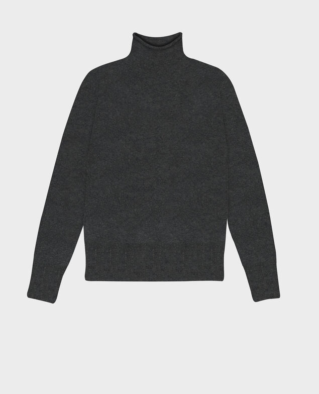 Pullover aus Kaschmir A082 lt charcoal grey 3wju124w23
