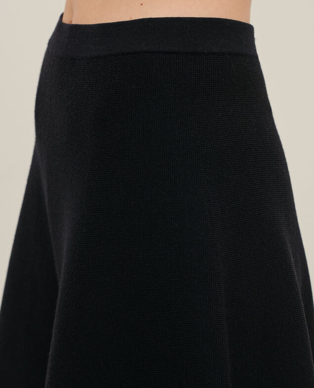 Minirock aus Wolle 8891 09 black