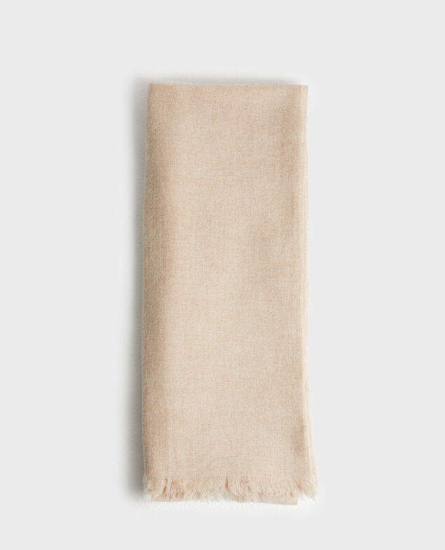 Schal aus Kaschmir 8801 01 offwhite