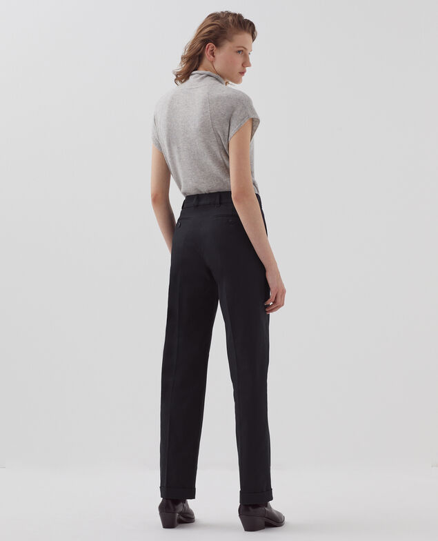 COLETTE – Hose mit geradem Bein H091 black beauty