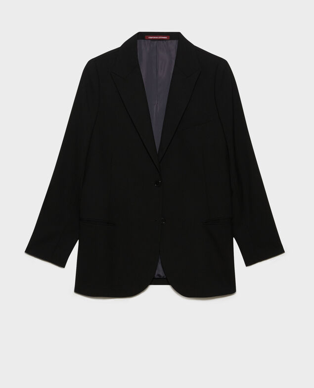 Blazer aus Wolle 4216 black_beauty