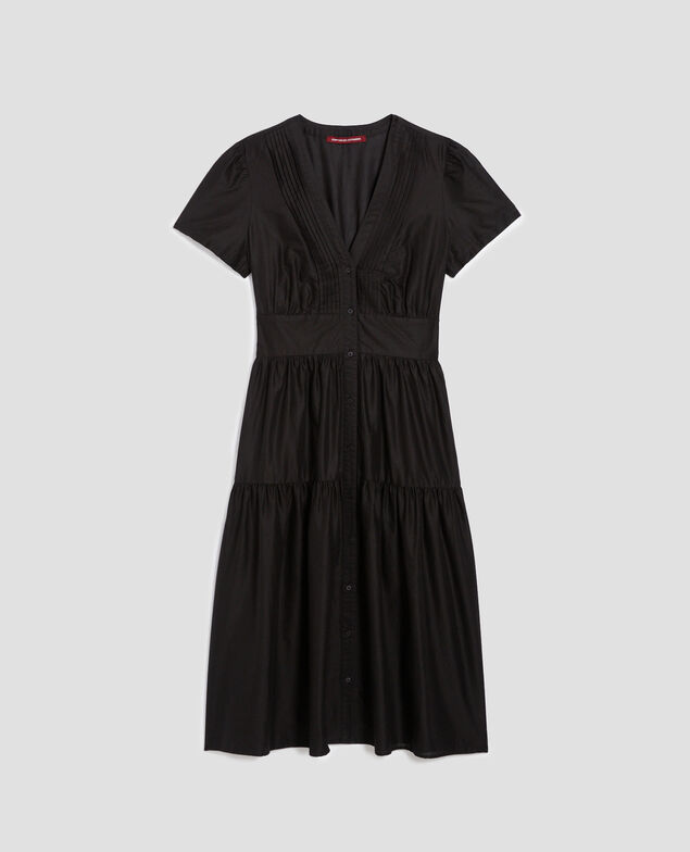 Midi-Kleid H091 black beauty