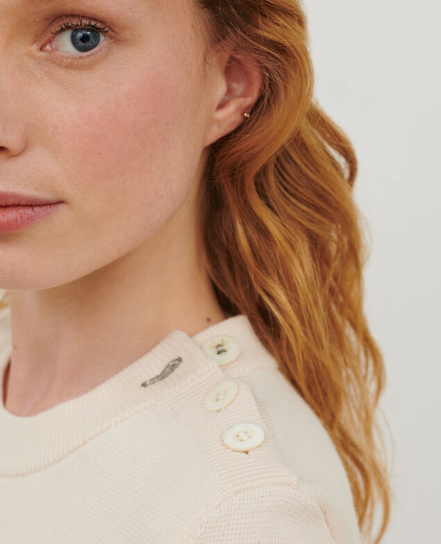MADDY - Pullover aus Merinowolle im Marinelook
