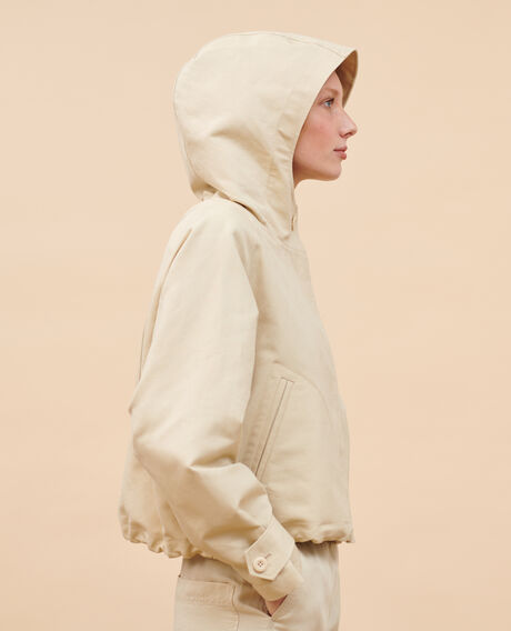 Blouson aus Mischleinen 0300 castle wall 3sja110c23