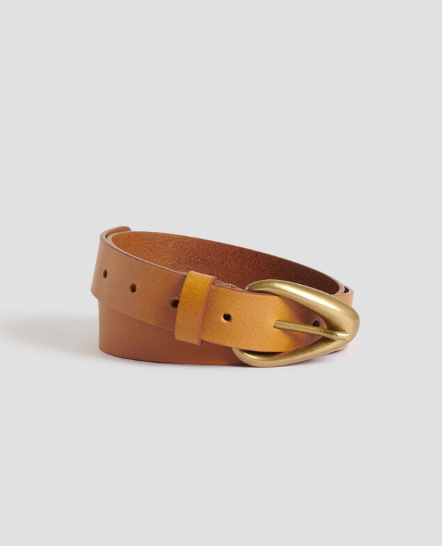 Ledergürtel J490 mustard gold