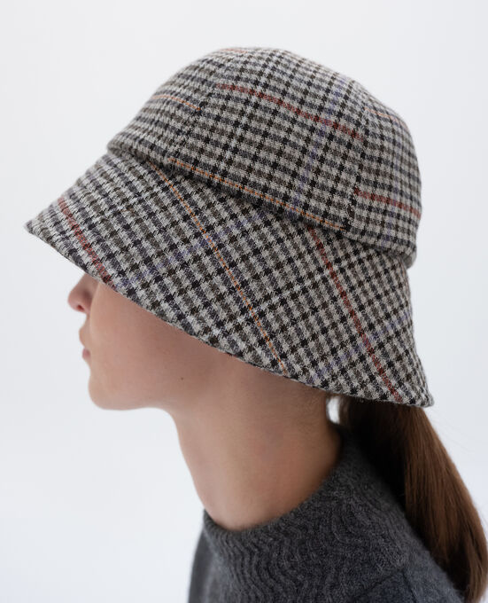 Karierter Bob 8883 02 LIGHTGRAY