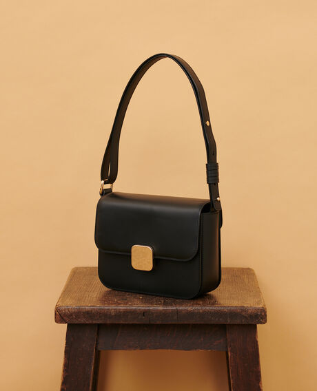 VIC - Schachteltasche aus Leder 8853 09 black 2wba119