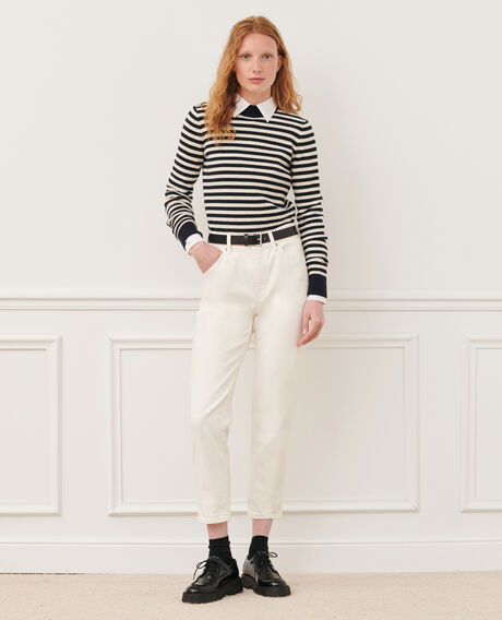 RITA - SLOUCHY – Weite Jeans aus Baumwolle 7209c 108 denim white 2spe330c62