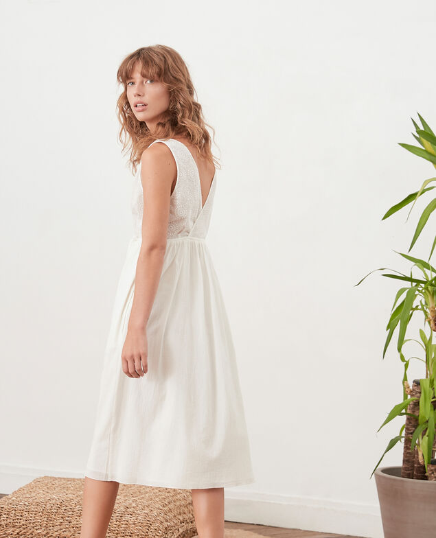 Wickelkleid Blanc