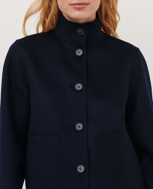 Doppelseitige Woll- und Kaschmirjacke 7012c 69 navy 2wja064w02