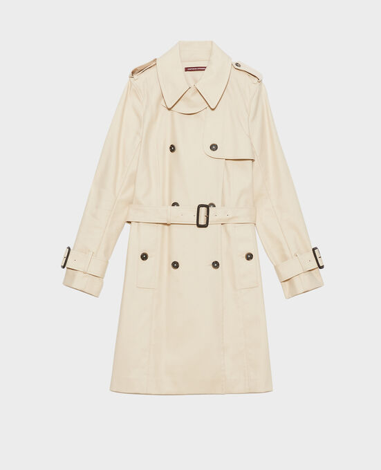 CATHERINE - Ikonischer Trenchcoat SMOKE GRAY