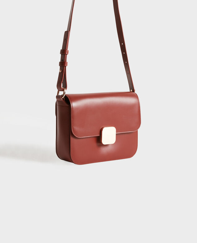 VIC - Schachteltasche aus Leder 4024 camel