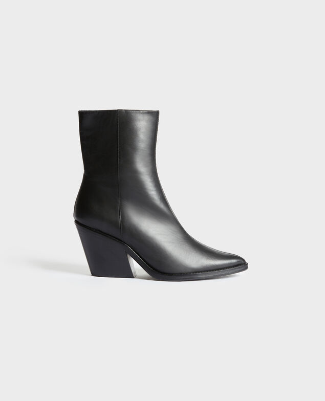 Cowboystiefel aus Leder