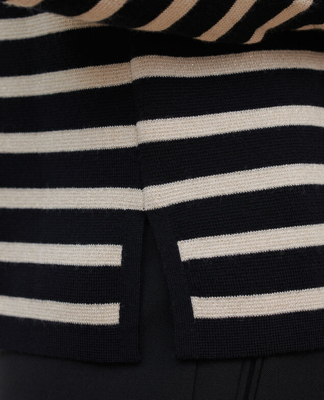 MADDY - Pullover aus Merinowolle im Marinelook