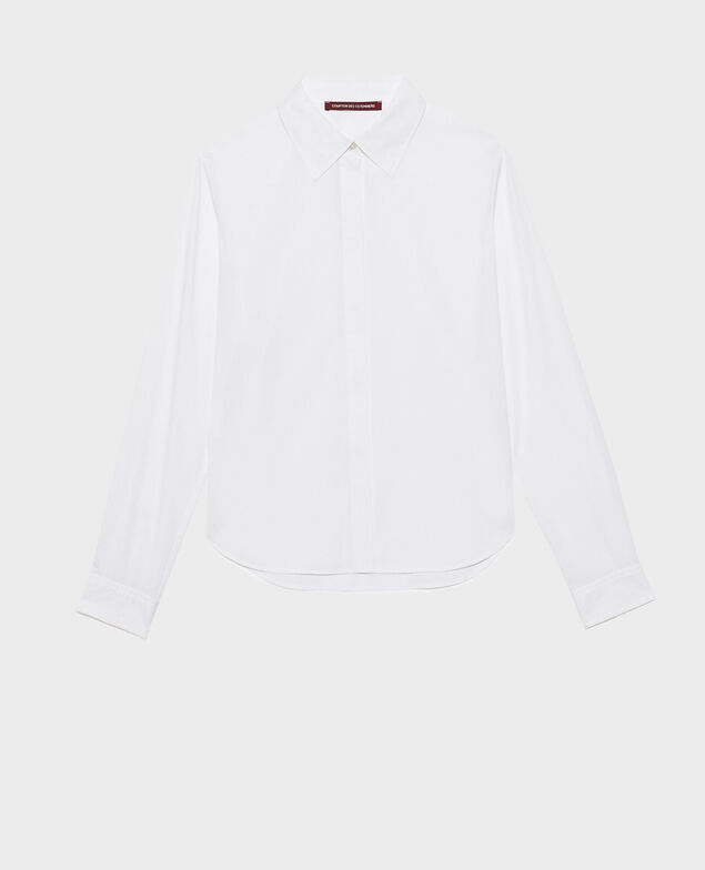 Baumwollbluse 00 white