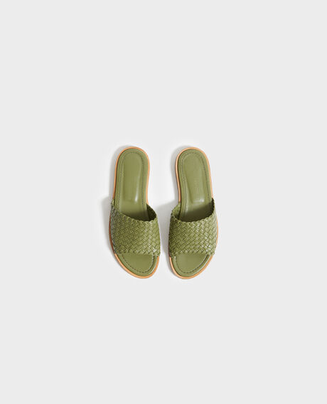 PAM - Ledersandalen 58 green 2ss22354