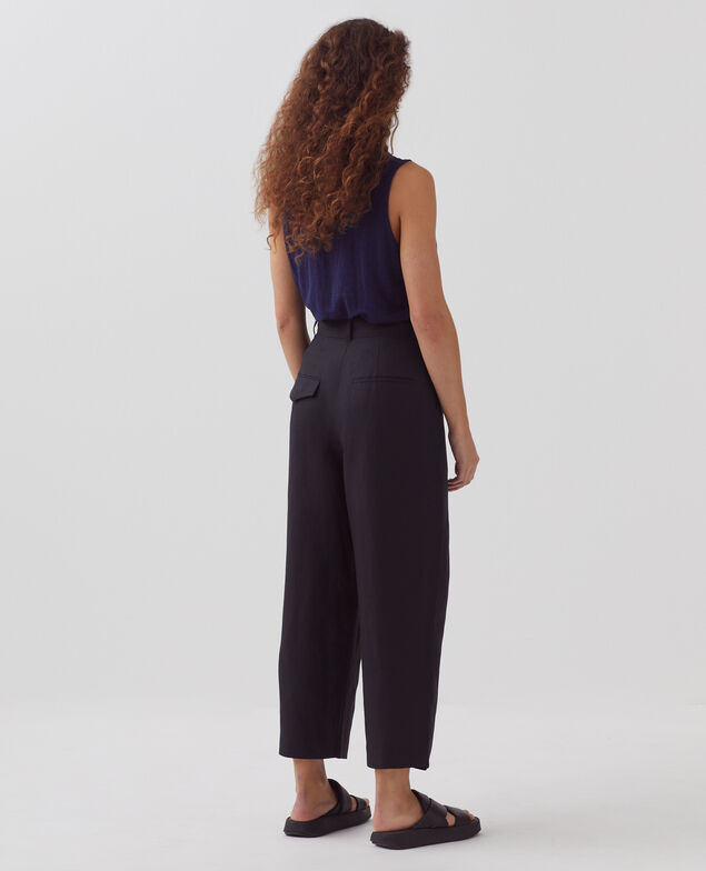 PEGGY - Karottenhose H091 black beauty
